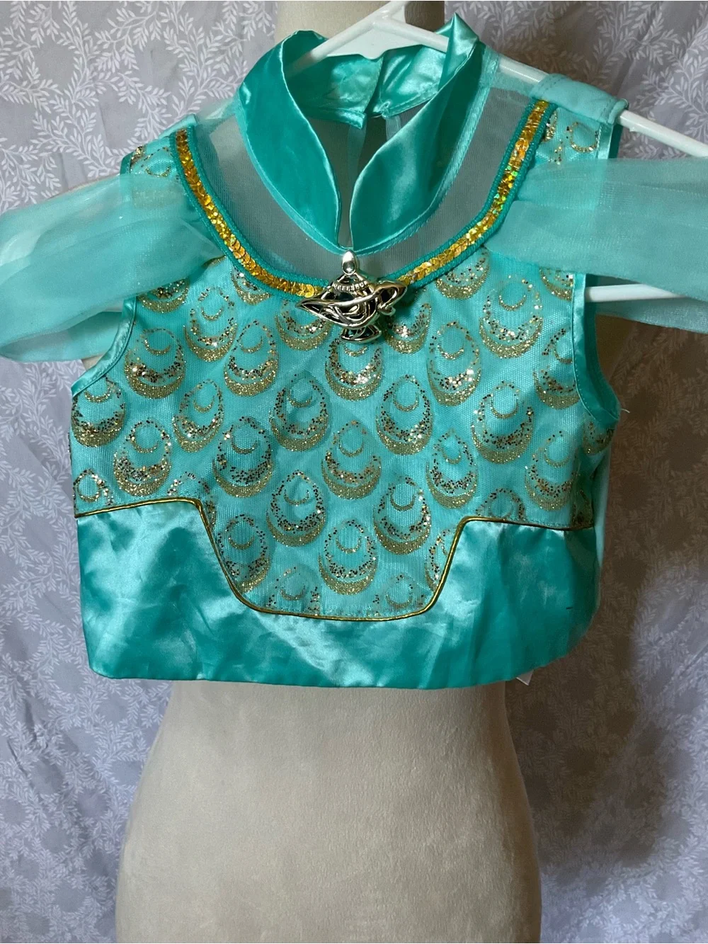 Disney Princess Jasmine Two Piece Costume - Picture 2 of 8